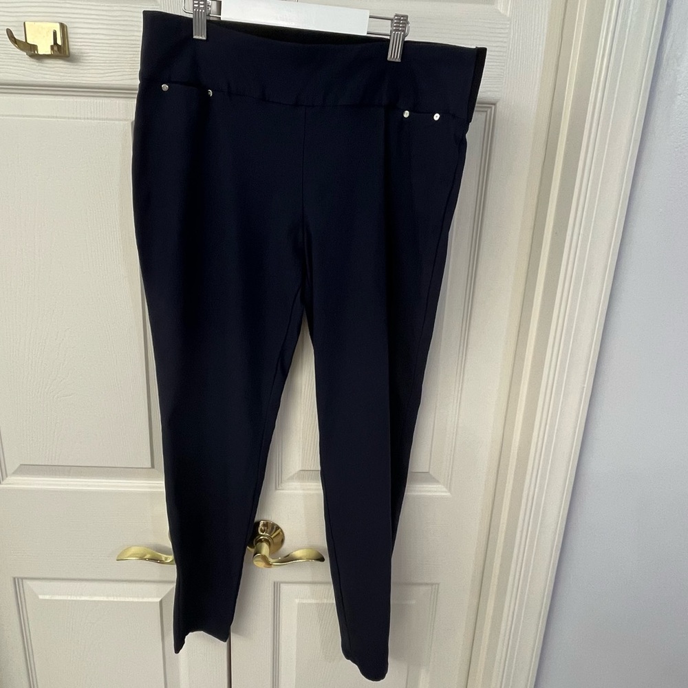 Navy Calvin Klein ankle pants Size 14 NWOT